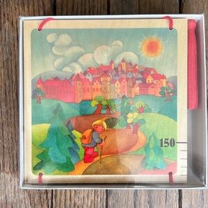 Vintage Selecta Wooden Height Chart